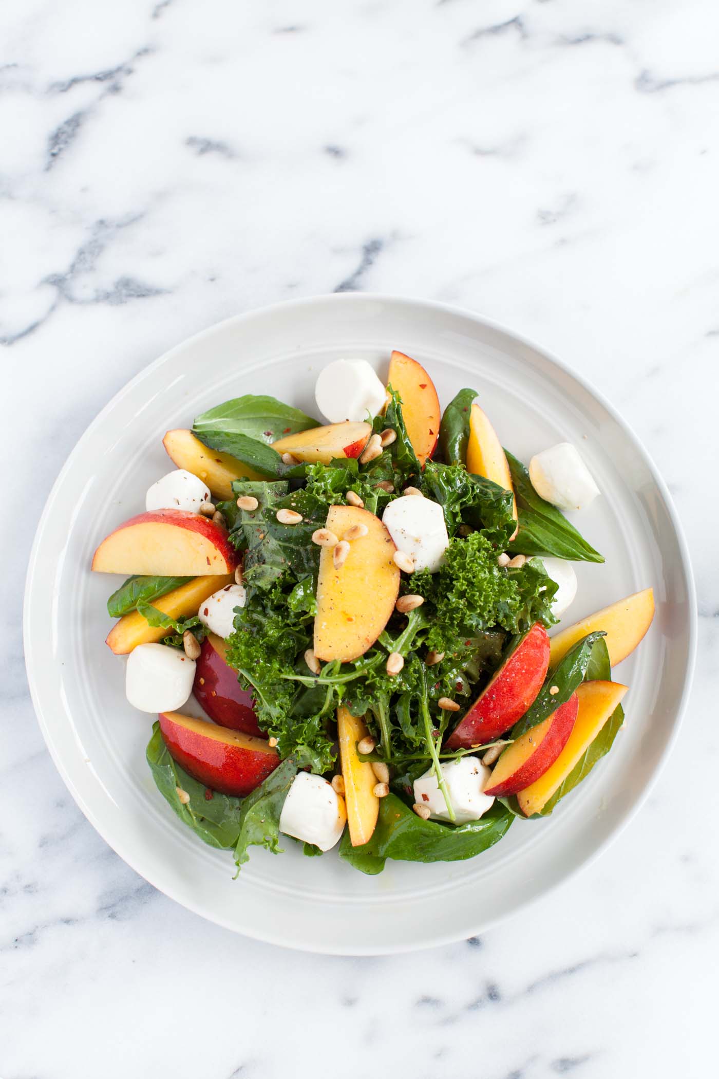 Kale and Nectarine Salad