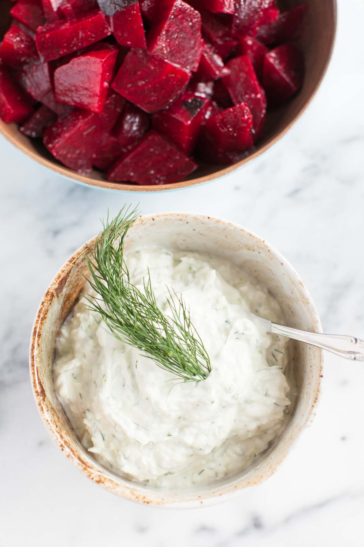 Greek Beets & Tzatziki