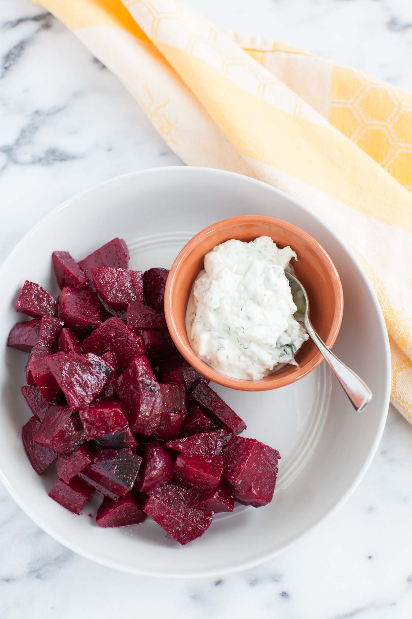 Greek Beets & Tzatziki-4