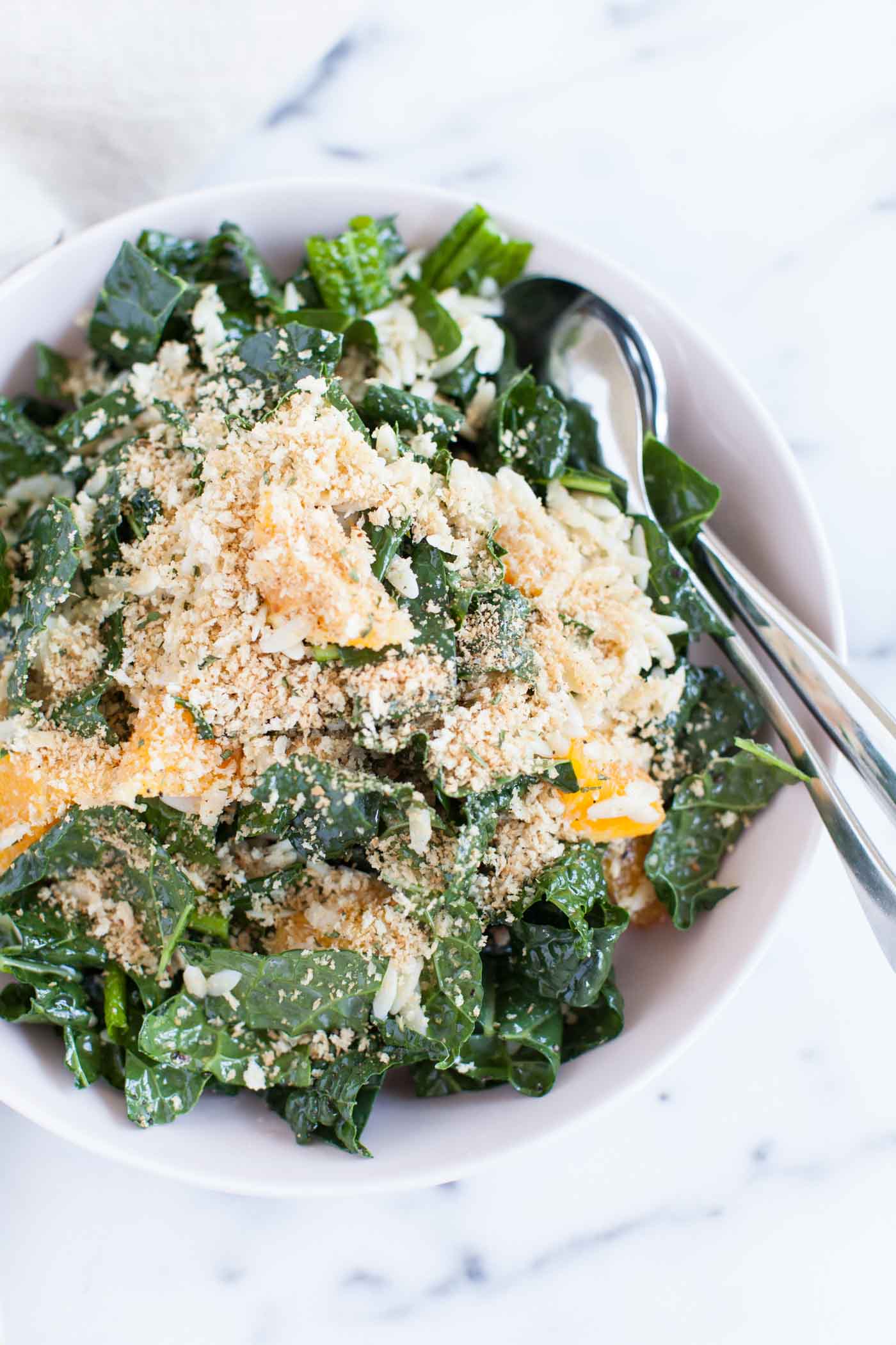 Orange & Orzo Kale Salad