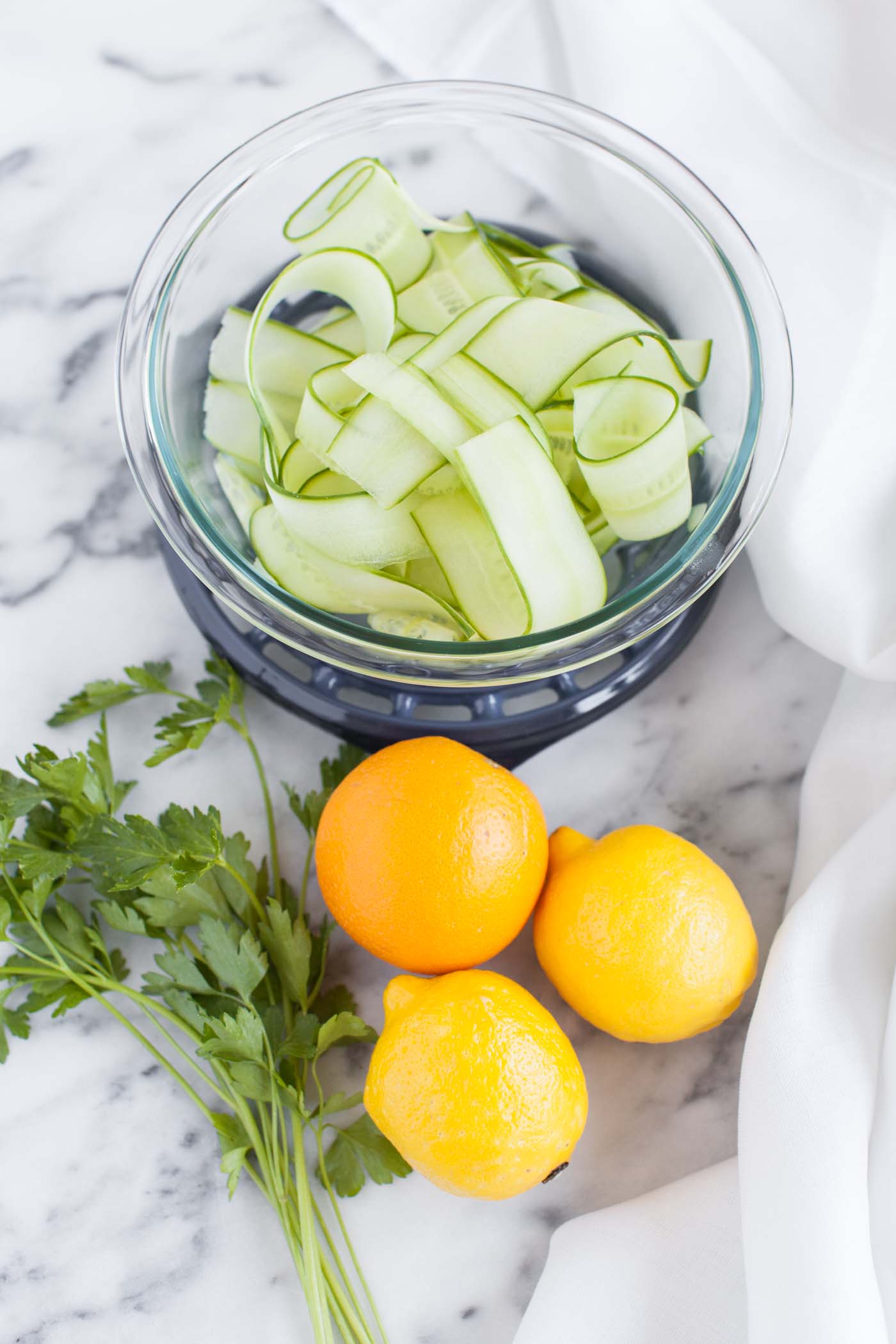 Shredded Carrot & Cucumber Salad