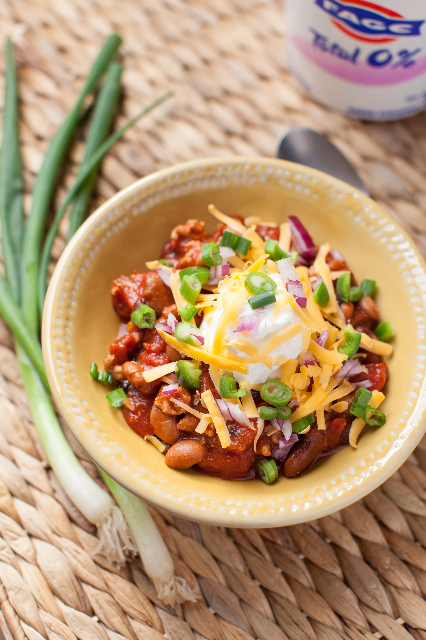 Three Bean Chicken Chili