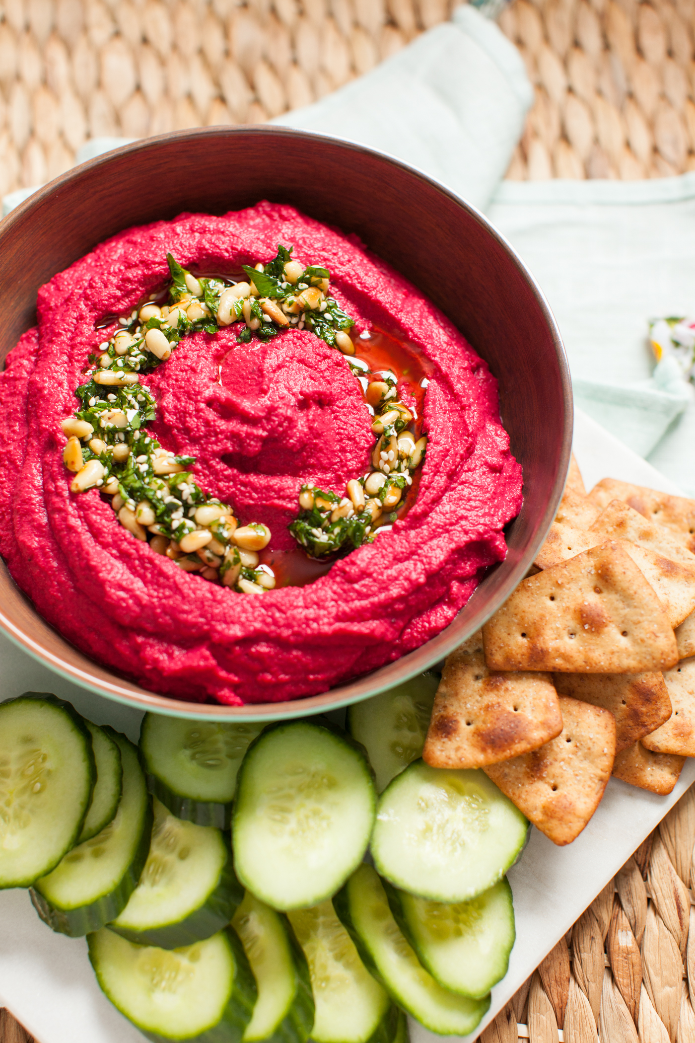 Roasted Beet Hummus