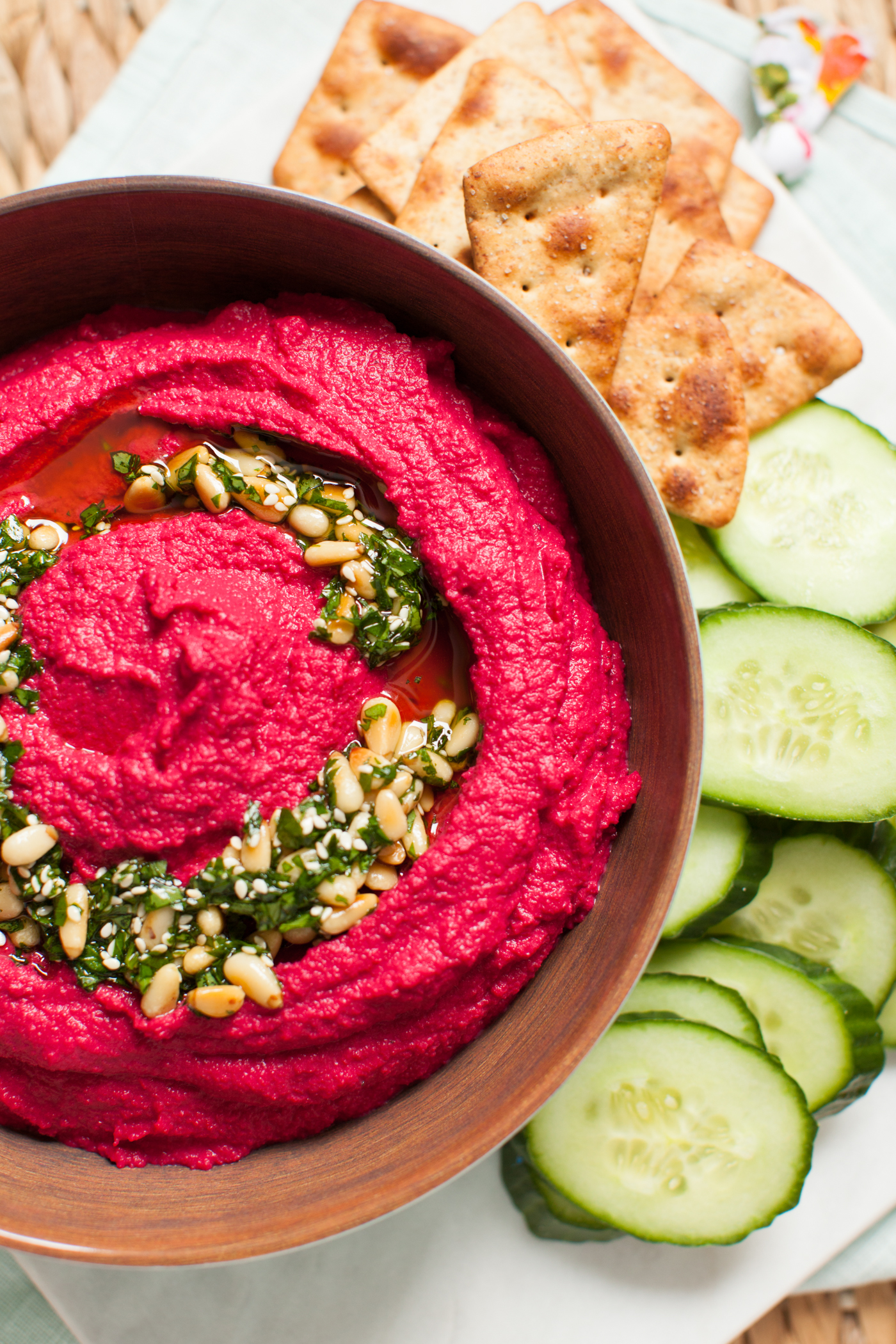 Roasted Beet Hummus