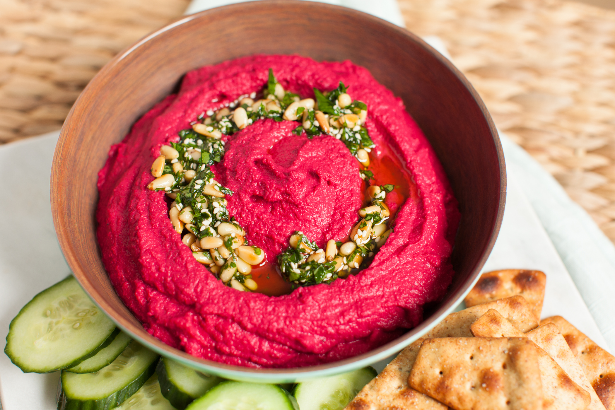 Roasted Beet Hummus