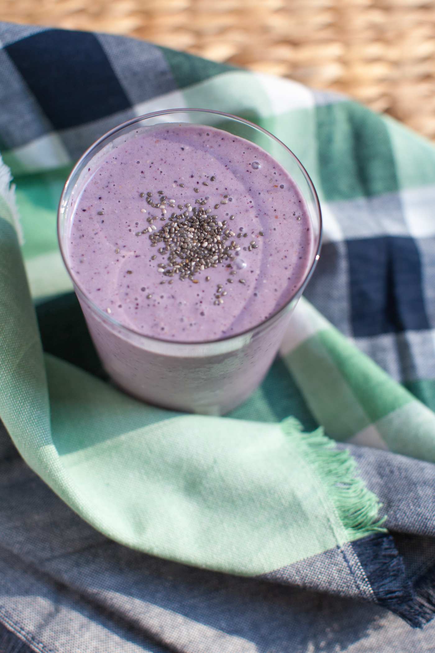 Blueberry Oat Smoothie