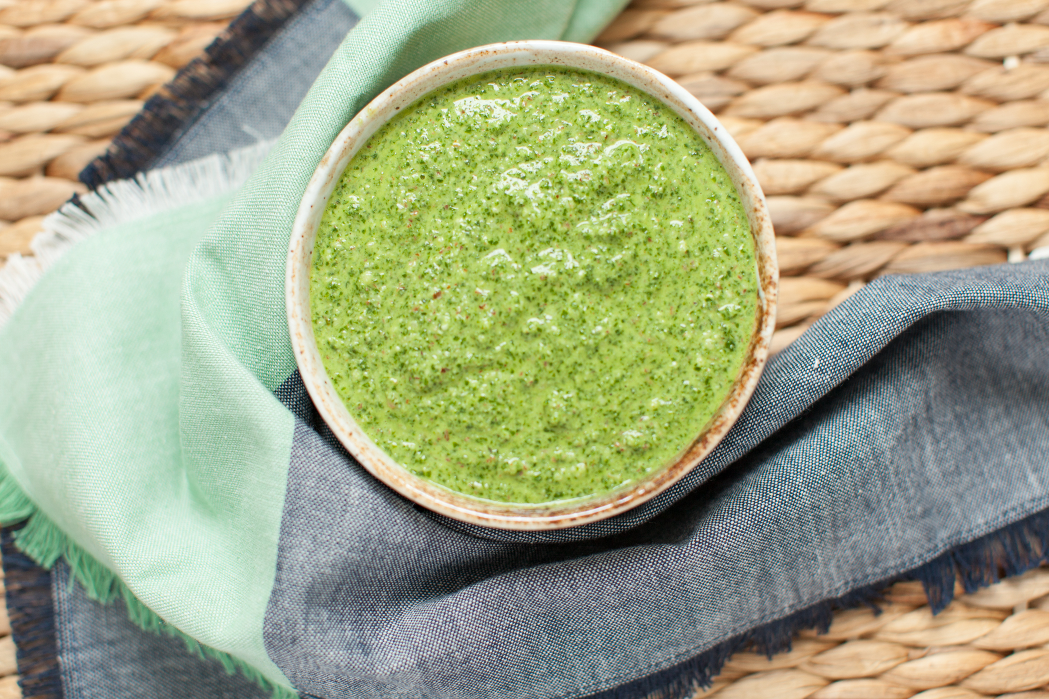 Almond Kale Pesto