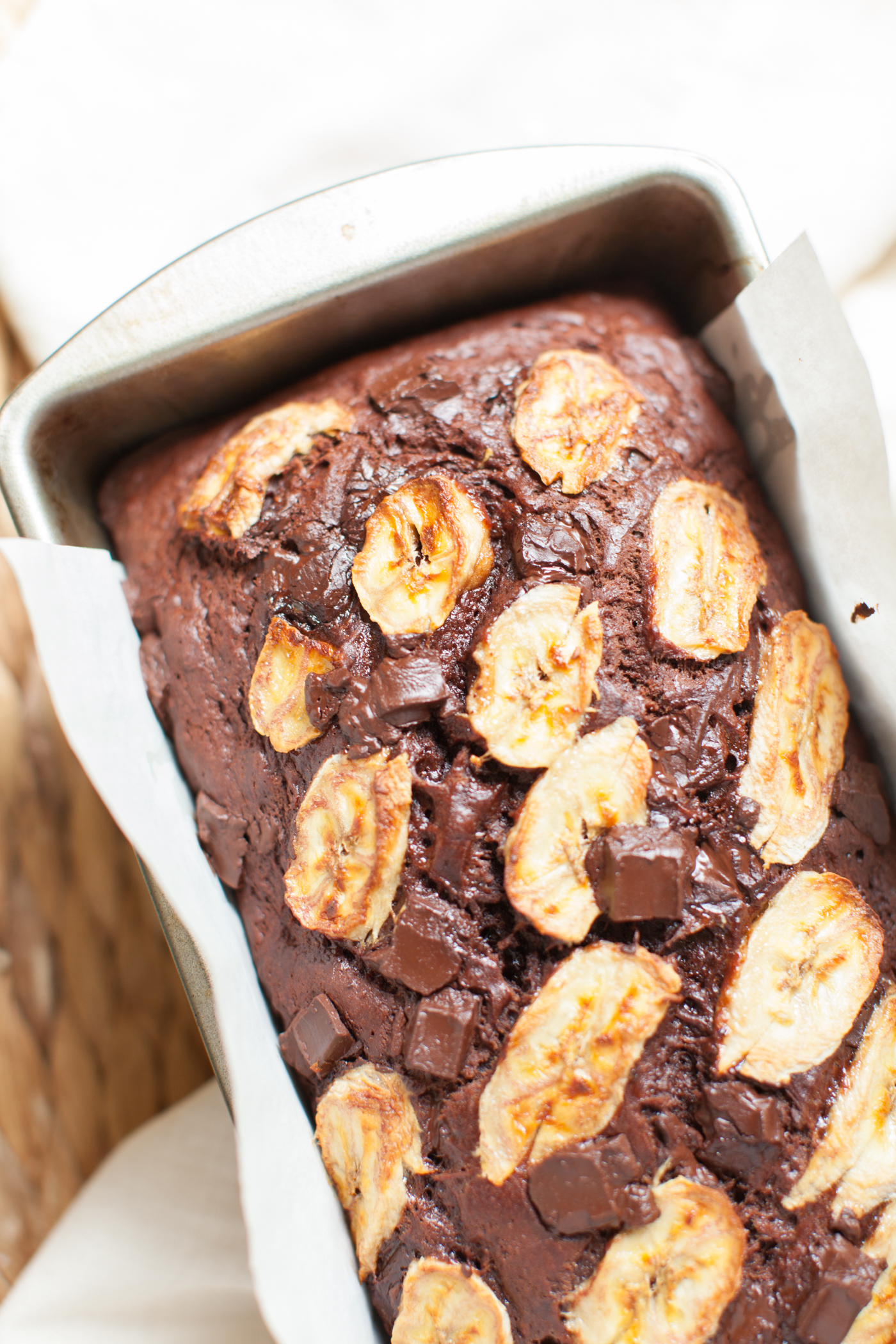 Double Chocolate Banana Bread