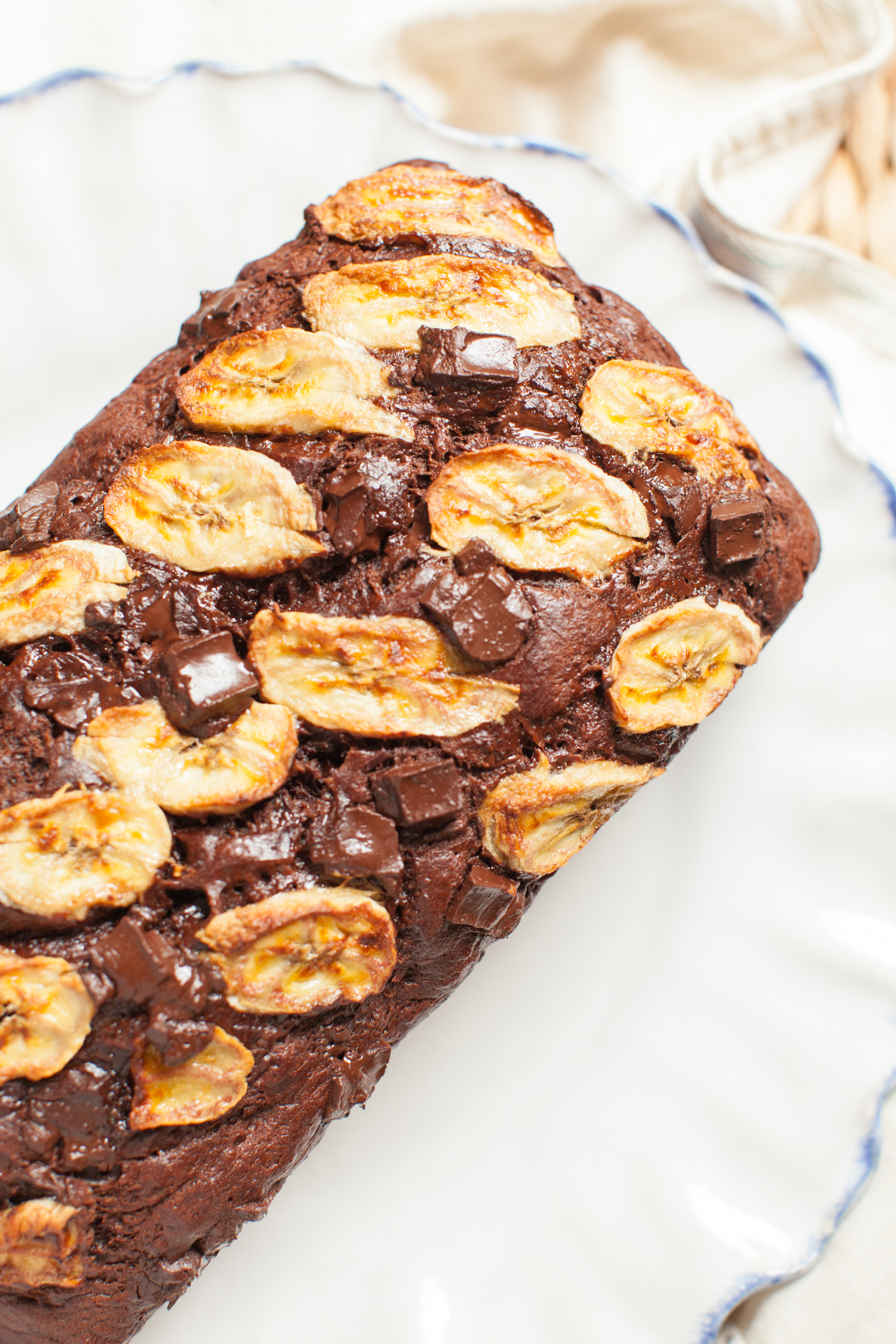 Double Chocolate Banana Bread