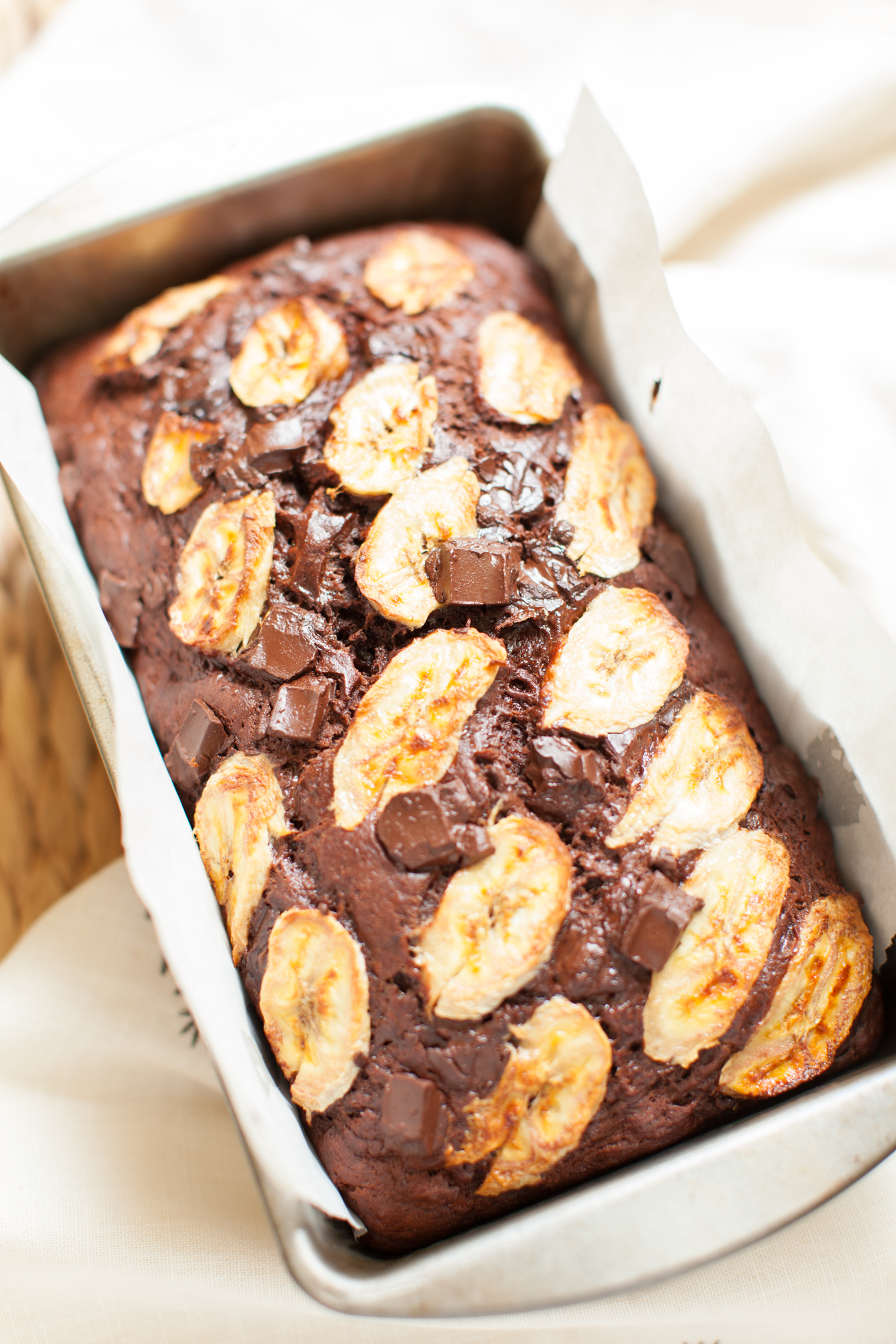 Double Chocolate Banana Bread